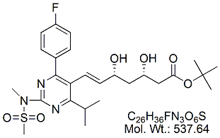 Rosuvastatin (3S,5R)-Isomer T-Butyl Ester